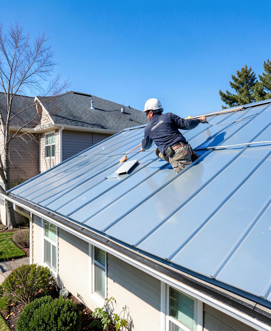 Roofing service business